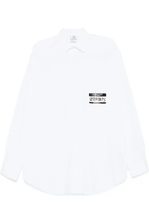 Vetements Camicia con stampa
