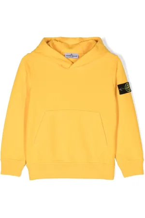 Stone Island Felpa con applicazione Compass