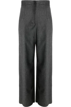 Emporio Armani Pantaloni dritti a vita alta