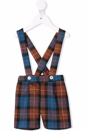 SIOLA Shorts con motivo tartan