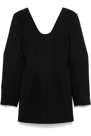 Carven Abito corto con inserti in pizzo