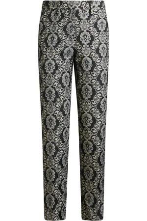 Etro Pantaloni a fiori crop