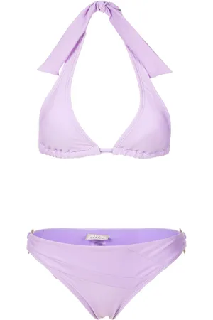 AMIR SLAMA Set bikini con scollo all