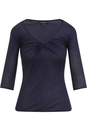 Giorgio Armani Top con scollo a V
