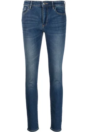 Armani Exchange Jeans skinny a vita media