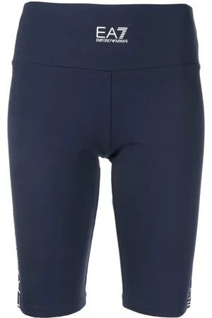 EA7 Shorts da ciclismo con stampa