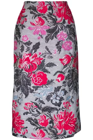 Carolina Herrera Gonna midi a fiori