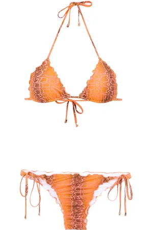 AMIR SLAMA Triangle bikini set