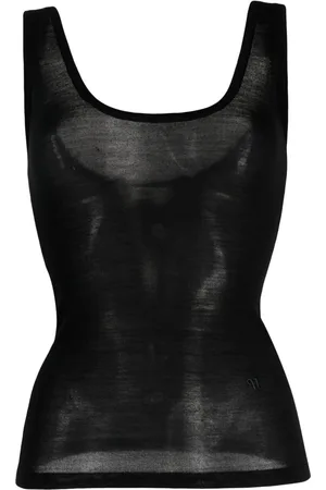 Nanushka Canotta con lavorazione a maglia