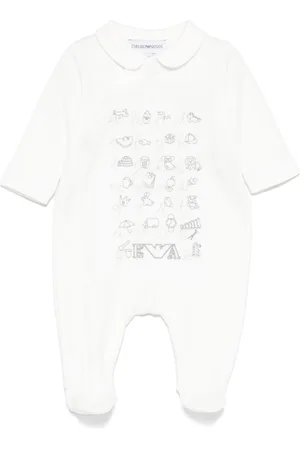 Emporio Armani Pigiama con ricamo