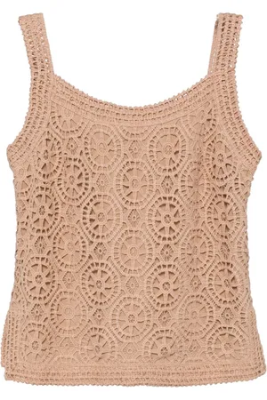 Elie saab Canotta macramé