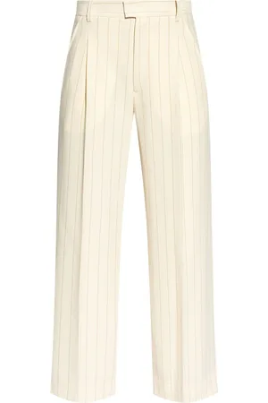 Isabel Marant Pantaloni sartoriali Romina gessati