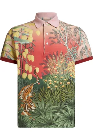 Etro Polo con stampa grafica