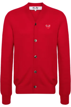 Comme des Garçons Cardigan con applicazione