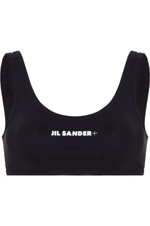 Jil Sander Top bikini con stampa