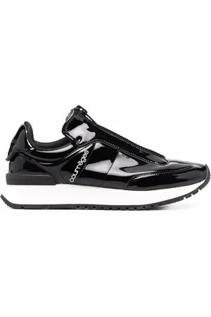 Courrèges Sneakers con finitura lucida