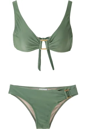 AMIR SLAMA Bikini con fibbie metalliche