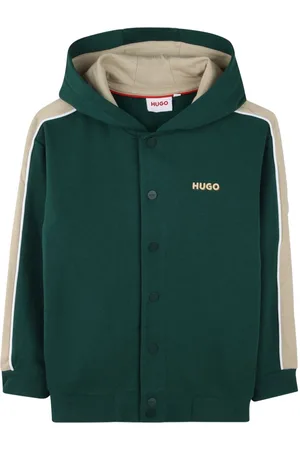 HUGO BOSS Cardigan con cappuccio