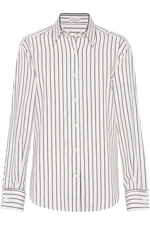 Brunello Cucinelli Camicia a righe
