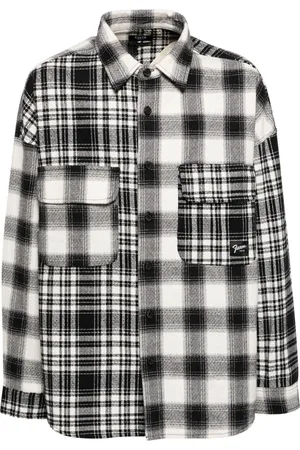 FIVE CM Camicia con design patchwork