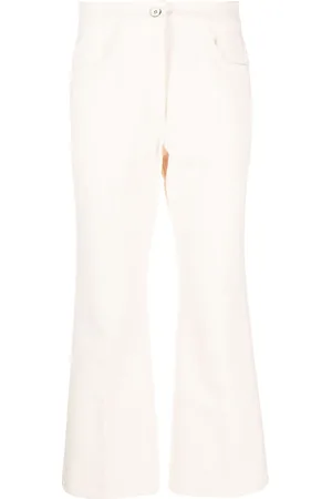 Jil Sander Pantaloni svasati con pieghe