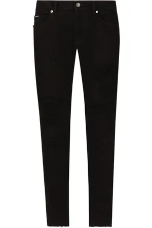 Dolce & Gabbana Jeans slim con effetto vissuto