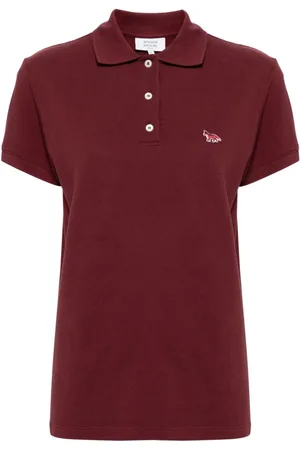 Maison Kitsuné Polo con applicazione Baby Fox