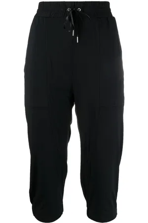 Helmut Lang Pantaloni crop con coulisse anni 