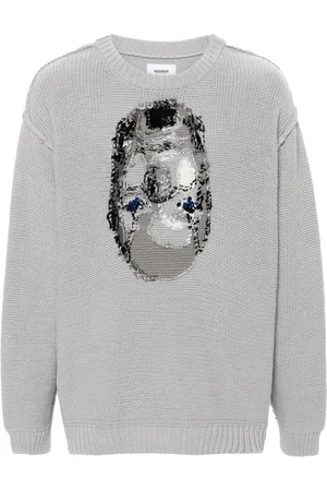 DOUBLET Maglione con effetto jacquard