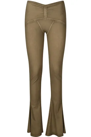 KNWLS Pantaloni svasati con ruches