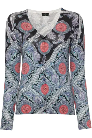 Etro Cardigan con stampa paisley