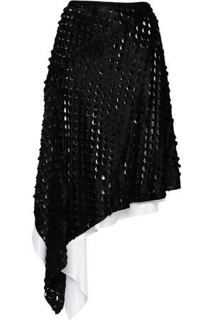 Helmut Lang Gonna in stile foulard