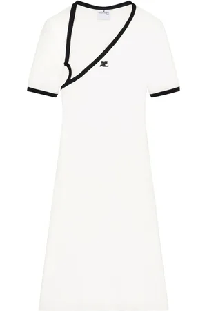 Courrèges Abito corto asimmetrico