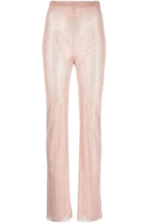 SANTA BRANDS Pantaloni dritti con strass