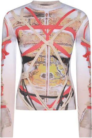 Y / PROJECT T-shirt con stampa geometrica