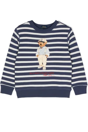 Ralph Lauren Felpa con stampa Polo Bear