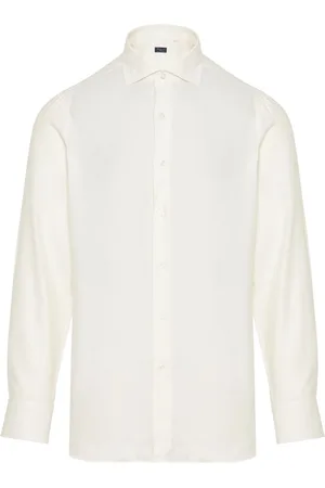 Finamore Camicia con colletto alla francese