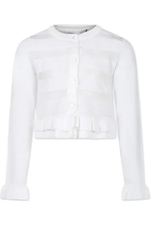 Simonetta Cardigan a righe crop