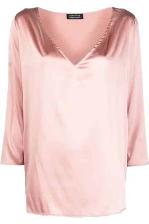 GIANLUCA CAPANNOLO Blusa Nathalie con scollo a V