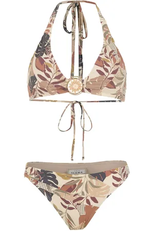 AMIR SLAMA Bikini con stampa