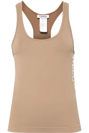 Max Mara Canotta Fortuna con logo jacquard