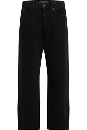 Karl Lagerfeld Jeans con monogramma in cotone biologico
