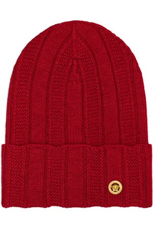 VERSACE Berretto Medusa a coste