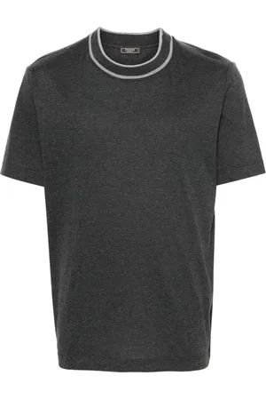 PESERICO SIGN T-shirt con colletto a contrasto