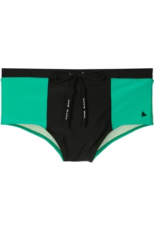 AMIR SLAMA Costume da bagno con inserti