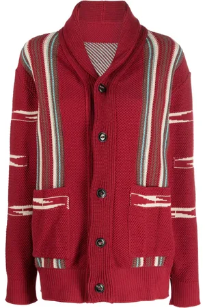 FORTELA Cardigan con dettaglio a righe