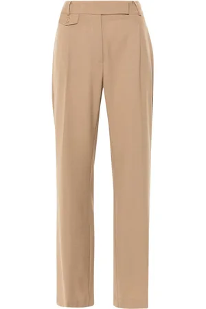 SEMICOUTURE Pantaloni con piega