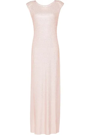 MITILIANE COUTURE Abito lungo con strass