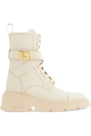 Salvatore Ferragamo Anfibi con monogramma