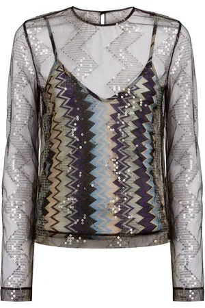 Missoni Top con motivo chevron